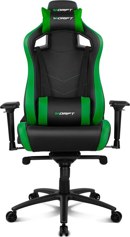  Bild på Drift DR500 Gaming Chair - Black/Green gamingstol