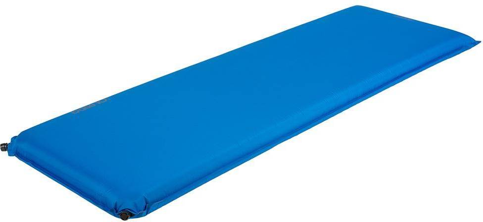  Bild på Highlander sovmatta självuppblåsbar bas 10198 x 64 cm blå liggunderlag