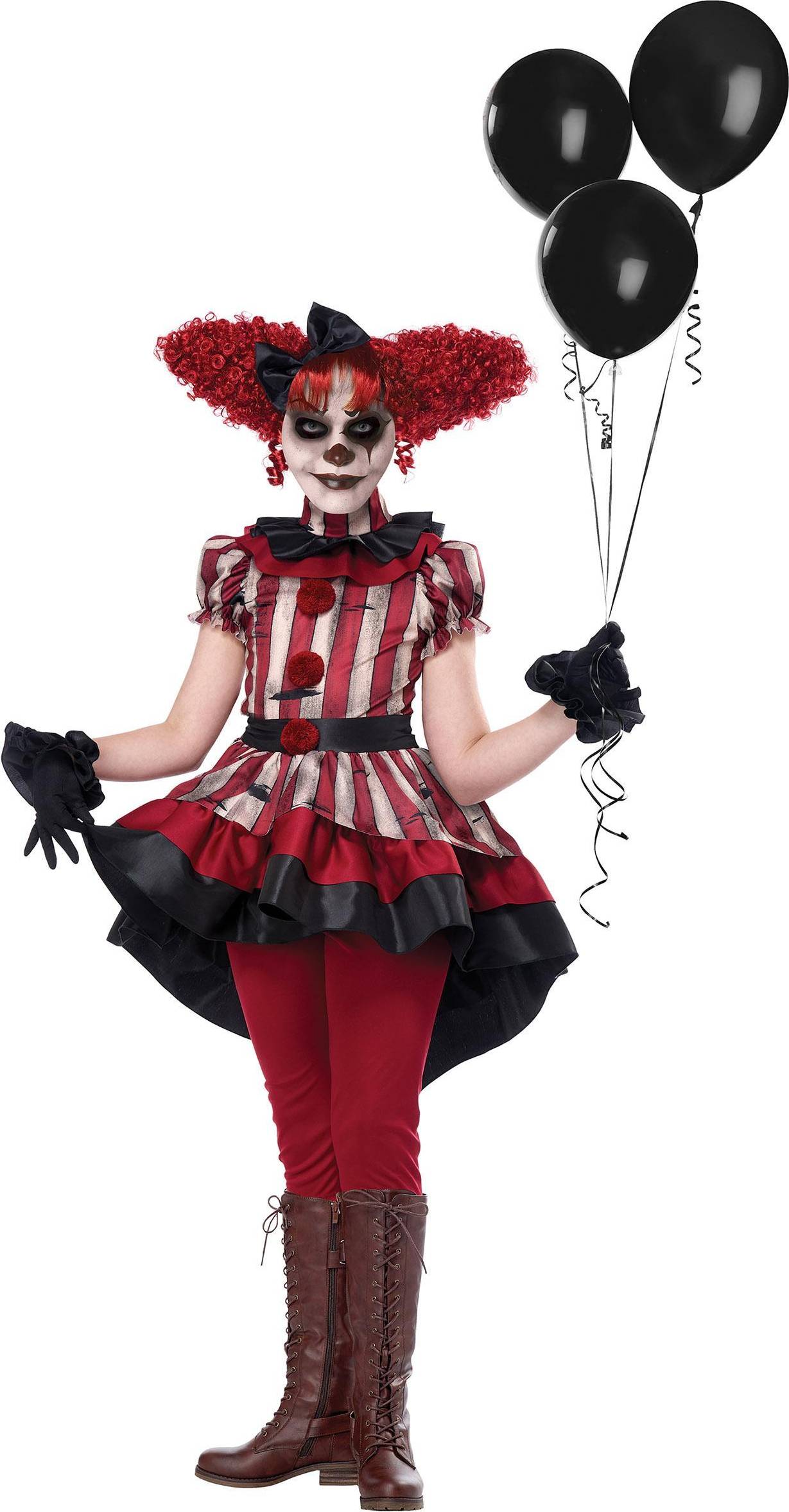 Bild på Vegaoo Elak clown flickdräkt 148 cm (10 12 år)