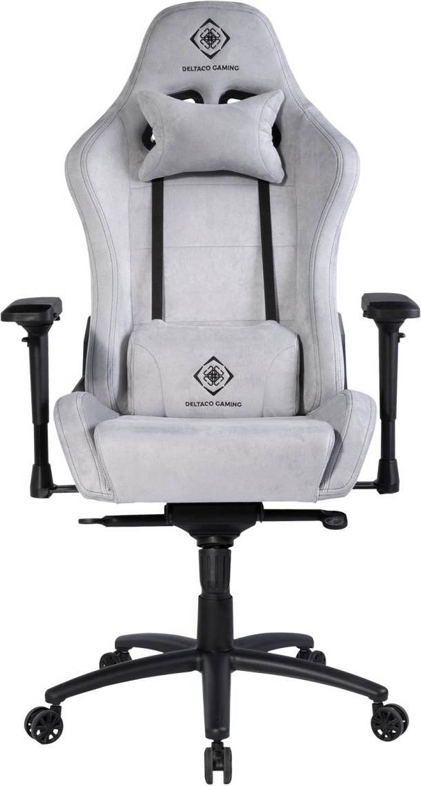  Bild på Deltaco DC440 Alcantara Gaming Chair - Light Grey gamingstol