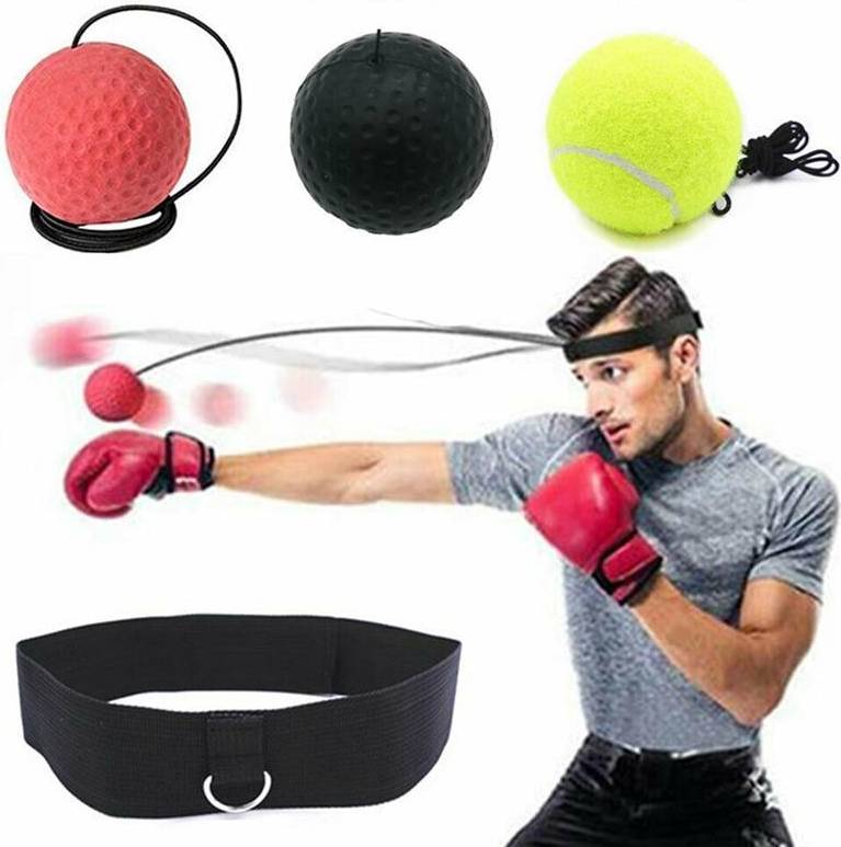 Boxen Training Ball Reflex Boxball Boxing Kopfband für Speed Fitness Punch Kampf 