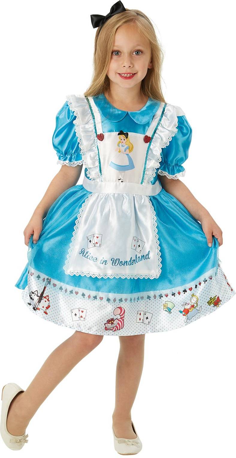 Bild på Rubies Childrens Alice in Wonderland Deluxe Costume