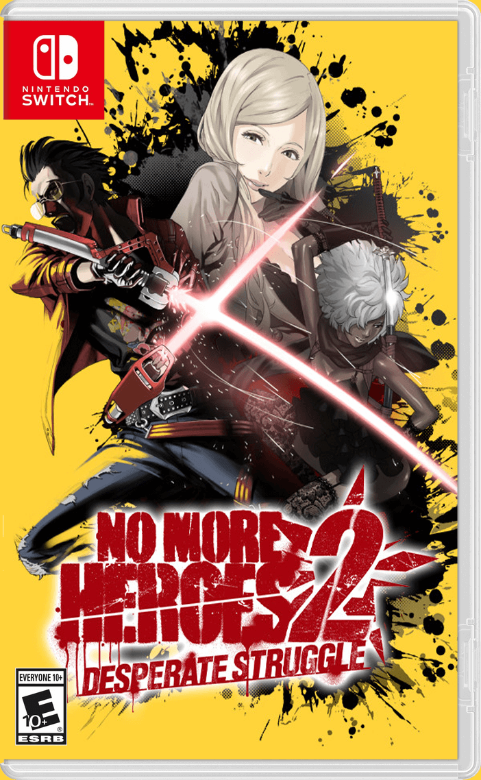 No More Heroes 2 Import Desperate Struggle Limited Run #100