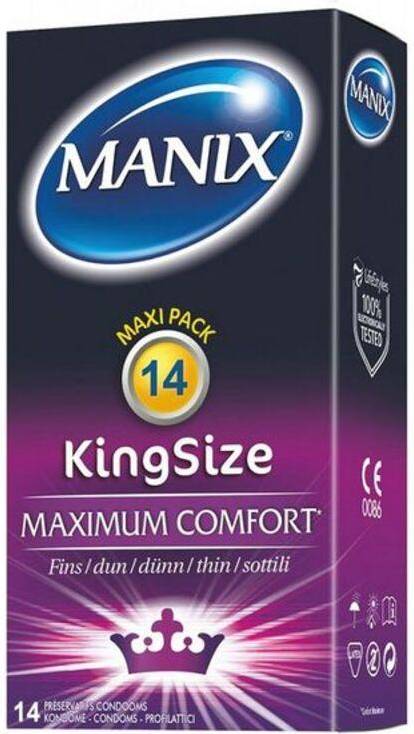  Bild på Manix King Size 14-pack kondomer