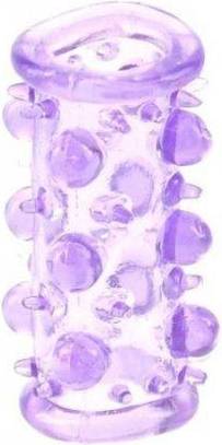  Bild på Dream Toys Lust Cluster Bead Sleeve, Purple vibrator