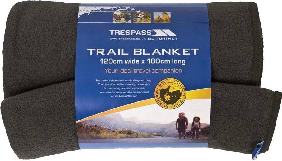  Bild på Trespass Snuggles 120 X 180cm Blanket One Size Charcoal liggunderlag