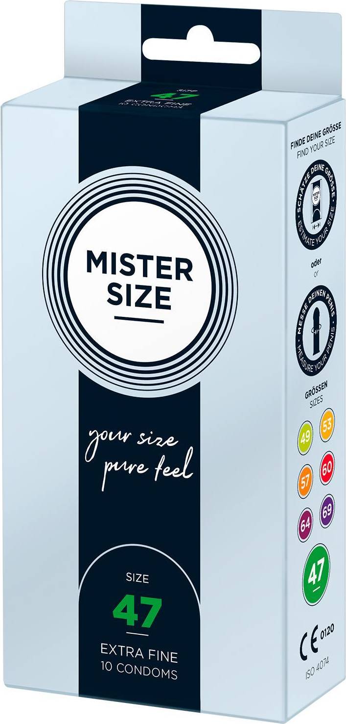 Bild på Mister Size Pure Feel 47mm 10-pack