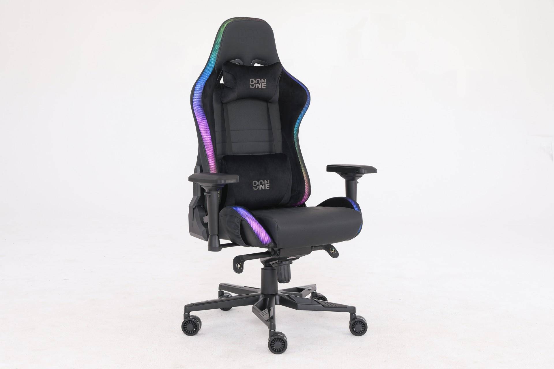  Bild på Don One Valentino Superleggera RGB Gaming Chair - Black gamingstol
