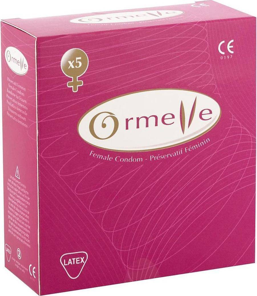  Bild på Ormelle Female Condom 5-pack kondomer