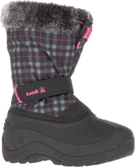  Bild på Kamik Junior Mini Winter Boots - Black/Pink vinterskor