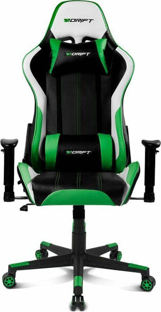  Bild på Drift DR175 Gaming Chair - Black/Green gamingstol