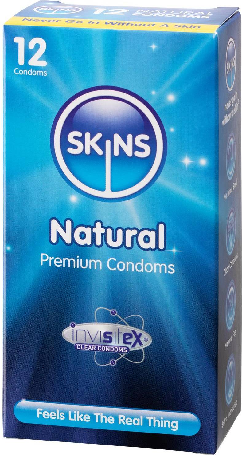  Bild på Skins Natural 12-pack kondomer