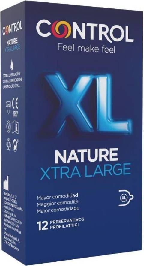  Bild på Control Nature XL 12-pack kondomer