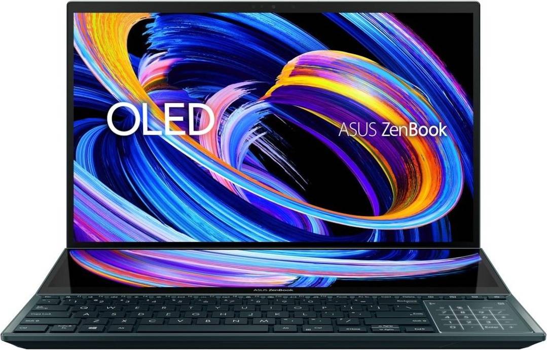  Bild på ASUS ZenBook Pro Duo 15 OLED UX582HM-H2054W bärbar speldator