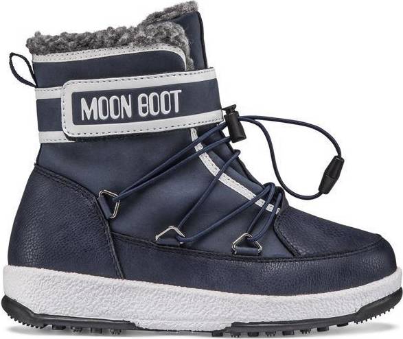  Bild på Moon Boot Jr Boy Boot Wp - Blue Navy/White vinterskor