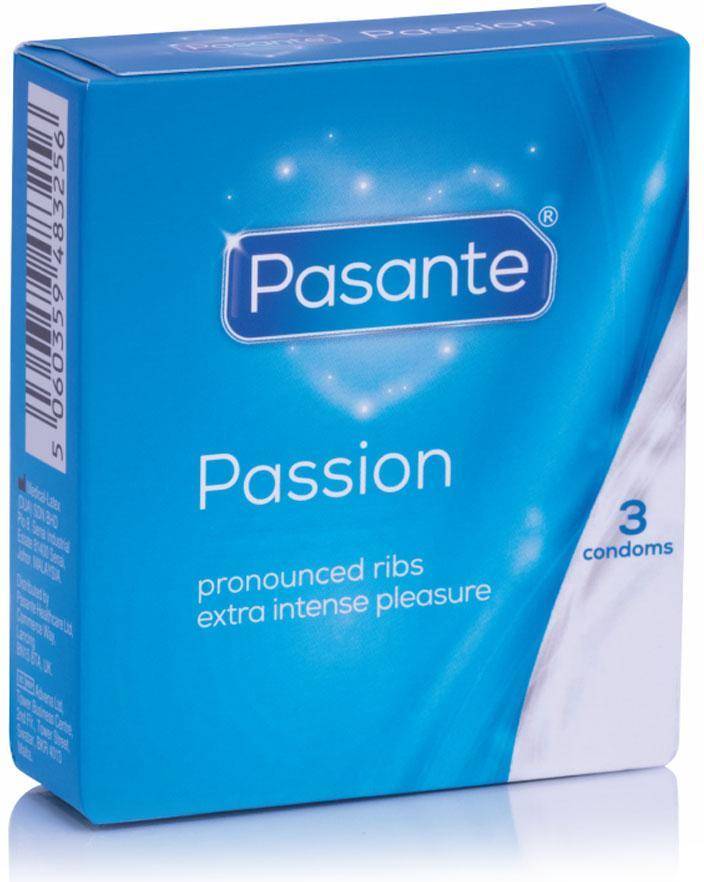  Bild på Pasante Passion 3-pack kondomer