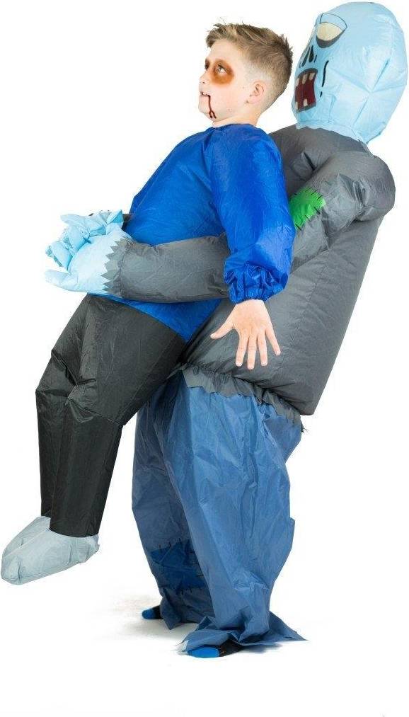 Bild på bodysocks Inflatable Wearing Zombie Kids Costume