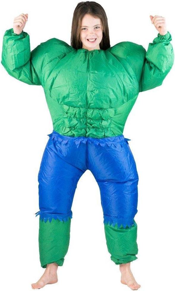 Bild på bodysocks Uppblåsbar Hulken Maskeraddräkt One size
