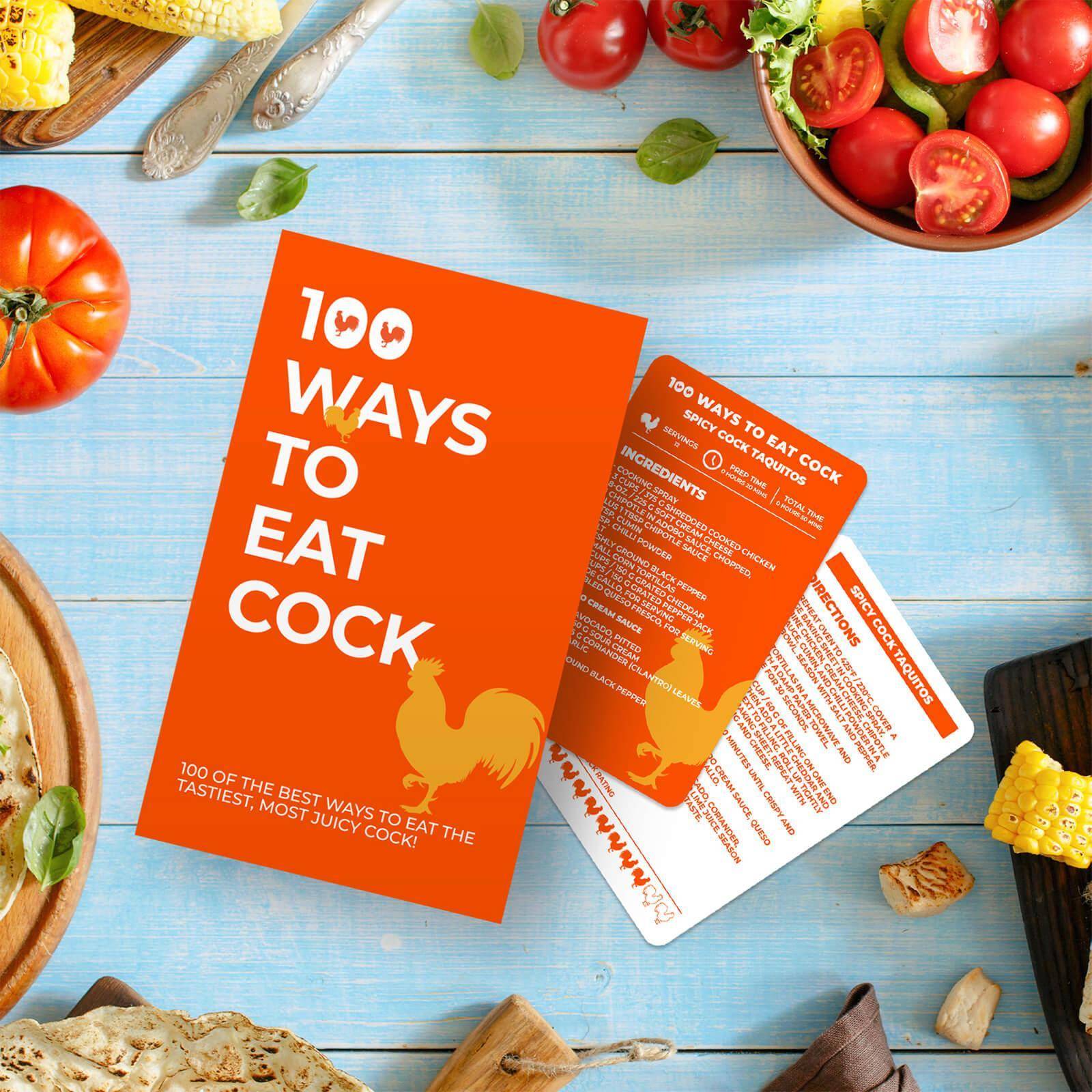  Bild på Gift Republic 100 Ways To Eat Cock Cards vibrator