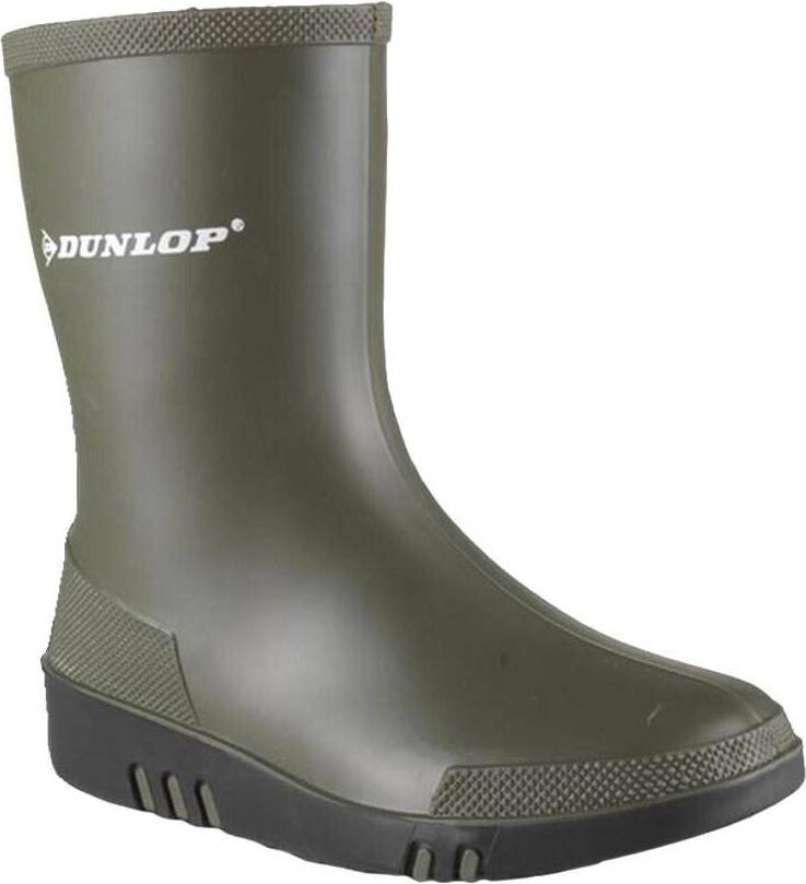  Bild på Dunlop Mini Elephant Wellington Boots - Green gummistövlar