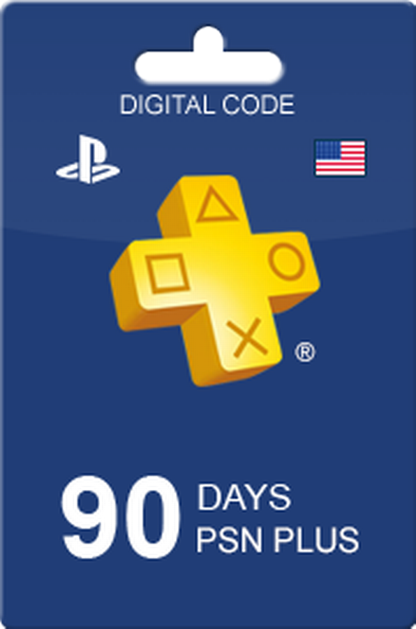  Bild på Sony PlayStation Plus - 90 days - USA game pass / saldokort