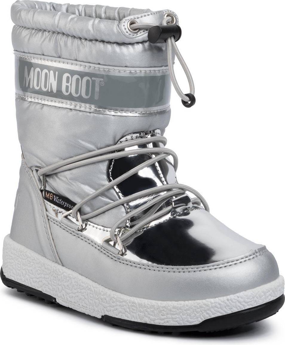  Bild på Moon Boot Kid's Soft WP Boots - Silver vinterskor