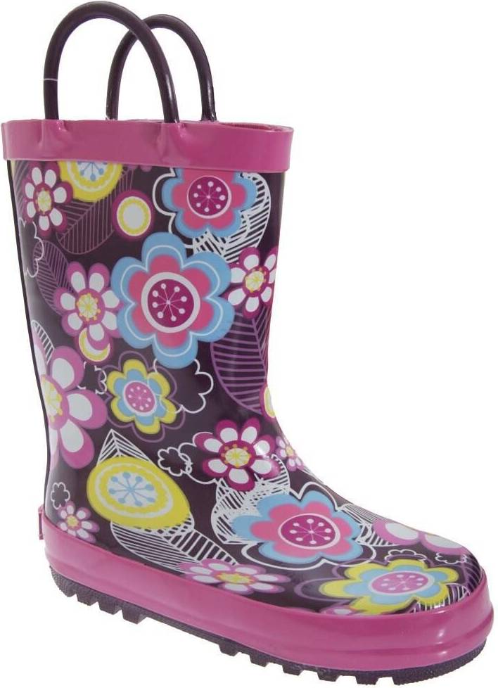  Bild på Cotswold Girl's Puddle Boots - Flower gummistövlar