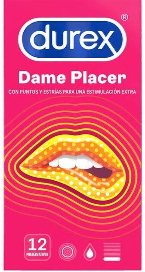  Bild på Durex Preservativos Dame Placer 12-pack kondomer