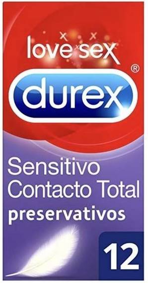  Bild på Durex Sensitivo Contacto Total 12-pack kondomer