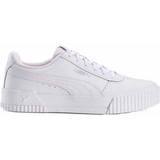 Sneakers Barnskor Puma Youth Carina L - Puma White/Puma White/Gray Violet