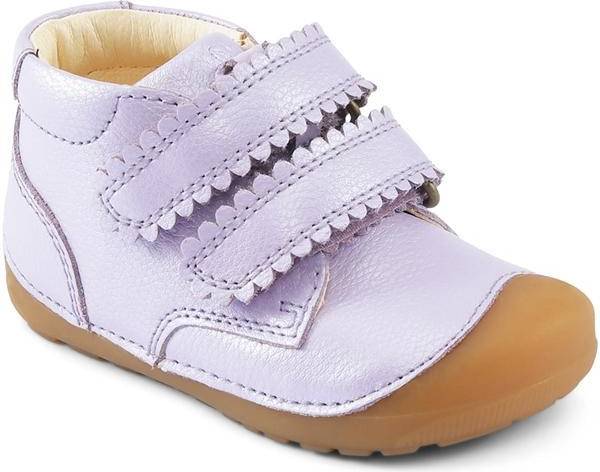  Bild på Bundgaard Petit Velcro Blonde - Lavender lära-gå-skor