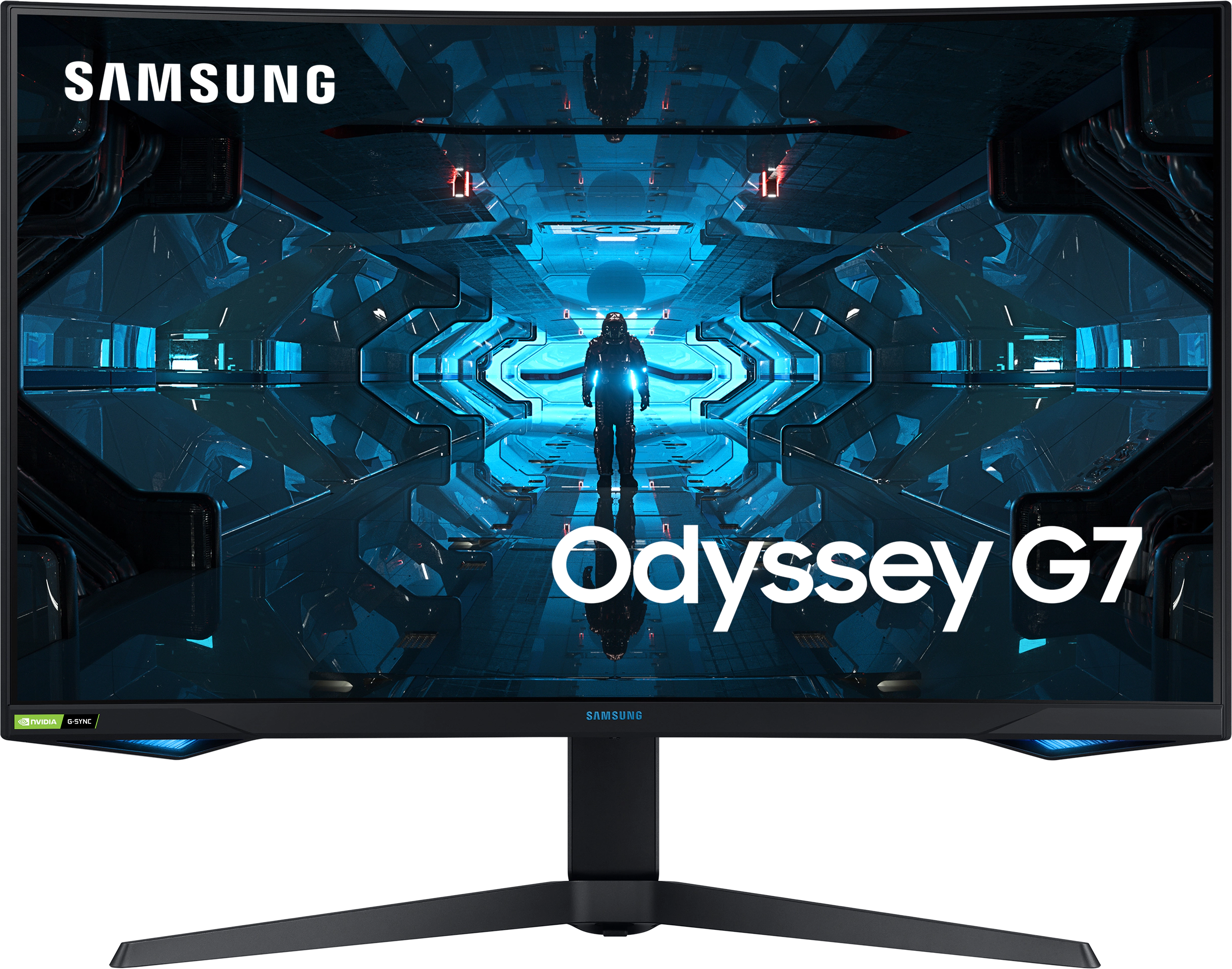  Bild på Samsung Odessey G7 C32G73TQSR gaming skärm