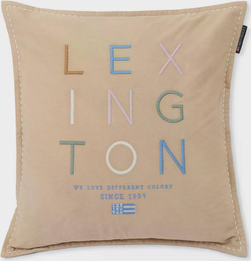  Bild på Lexington Love Kuddöverdrag Beige (50x50cm) prydnadskudde