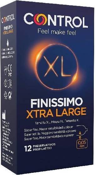  Bild på Control Finissimo Xtra Large 12-pack kondomer