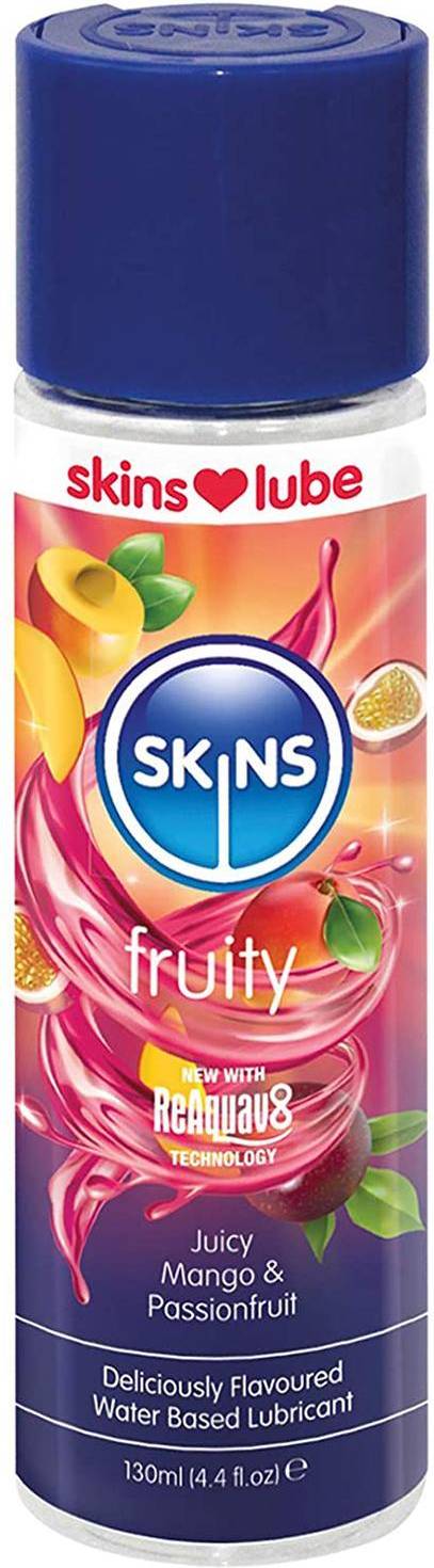 Bild på Skins Fruity Water-Based Lubricant Juicy Mango & Passionfruit 130ml