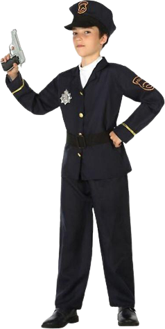 Bild på Th3 Party Police Costume for Children