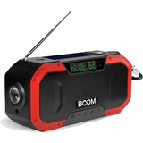 Radioapparater Boom Crank Radio 5000mAH Powerbank Bluetooth Speaker Lamp
