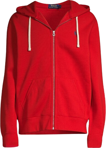 Polo Ralph Lauren Fleece Full-Zip Hoodie - Red • Pris »