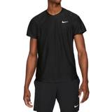 T-shirts & Toppar Nike Court Dri-FIT Advantage Tennis Top Men - Black/Black/White