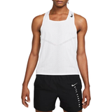 Träningslinnen Nike Dri-FIT ADV AeroSwift Racing Vest Men - White/Black