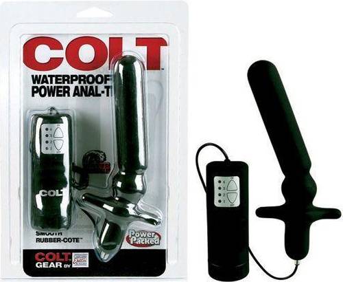  Bild på Colt COLT Waterproof Power Anal-T Black vibrator