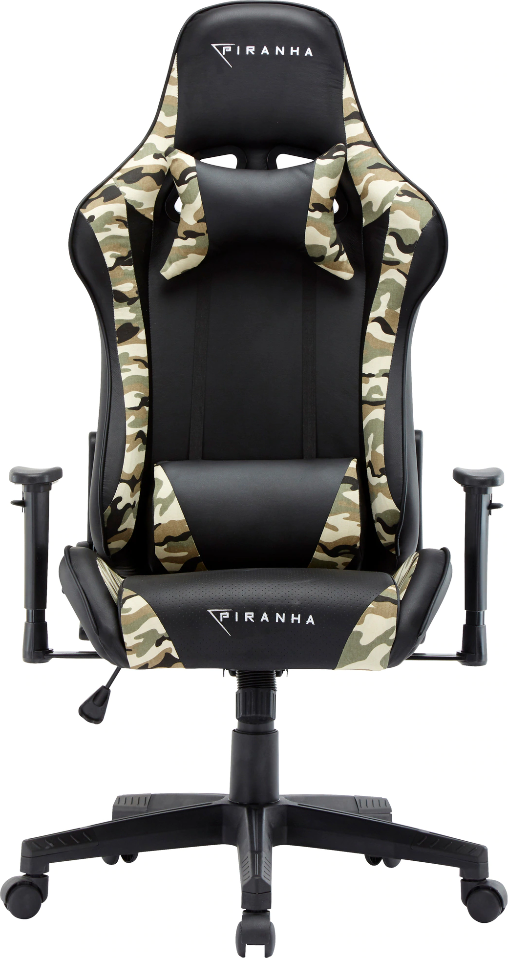  Bild på Piranha Bite Gaming Chair - Black/Grey Camo gamingstol