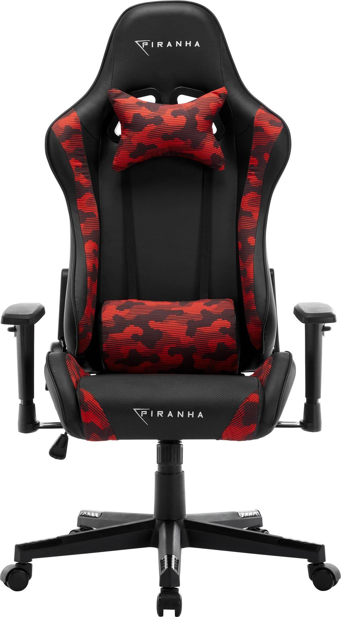  Bild på Piranha Bite Gaming Chair - Black/Red Camo gamingstol