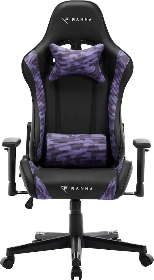  Bild på Piranha Bite Gaming Chair - Black/Blue Camo gamingstol