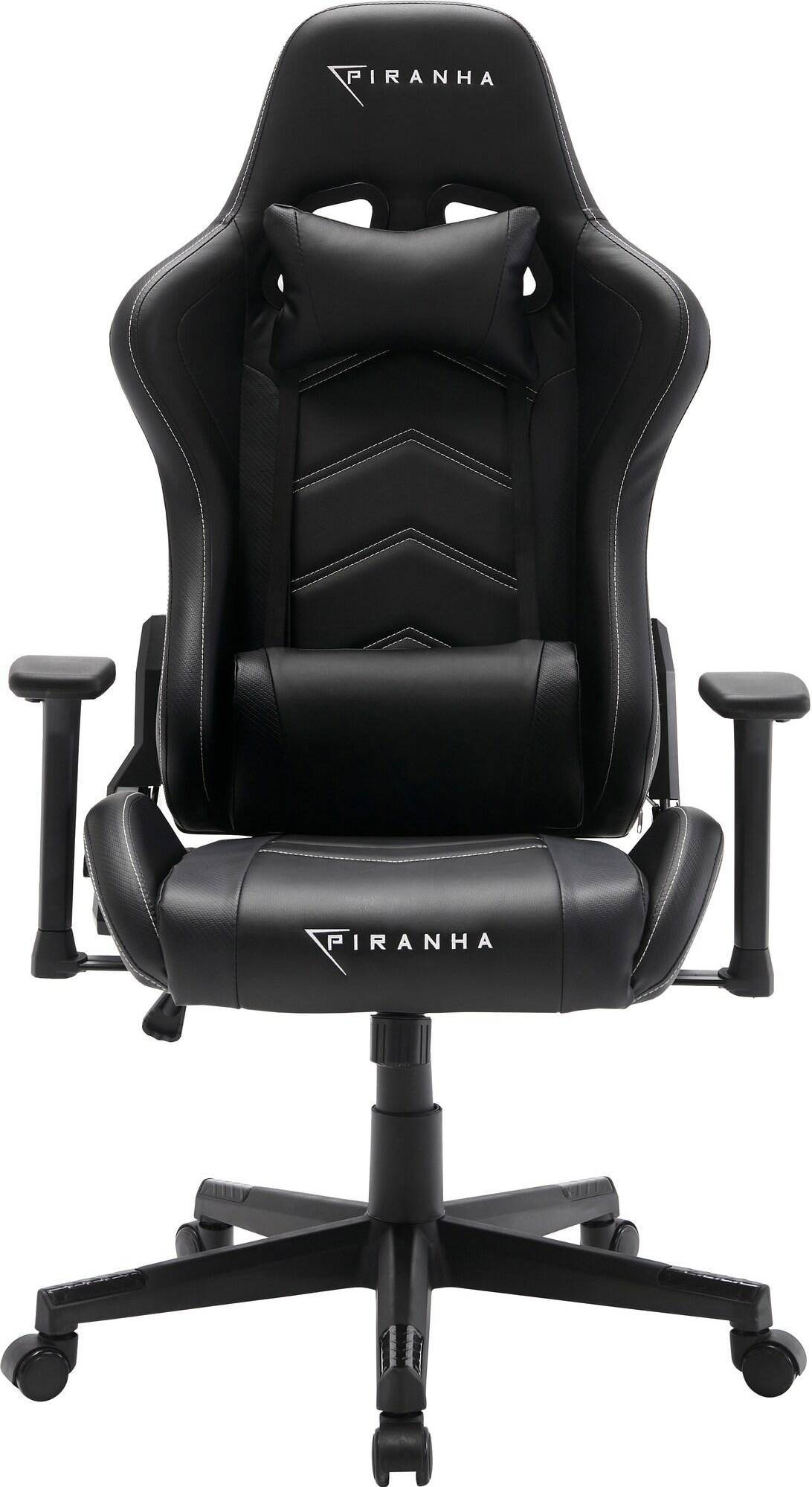  Bild på Piranha Attack V2 Gaming Chair - Black/Carbon gamingstol