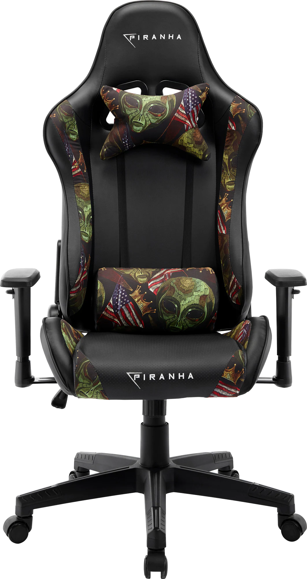 Bild på Piranha Bite Gaming Chair - Alien Invade Design gamingstol