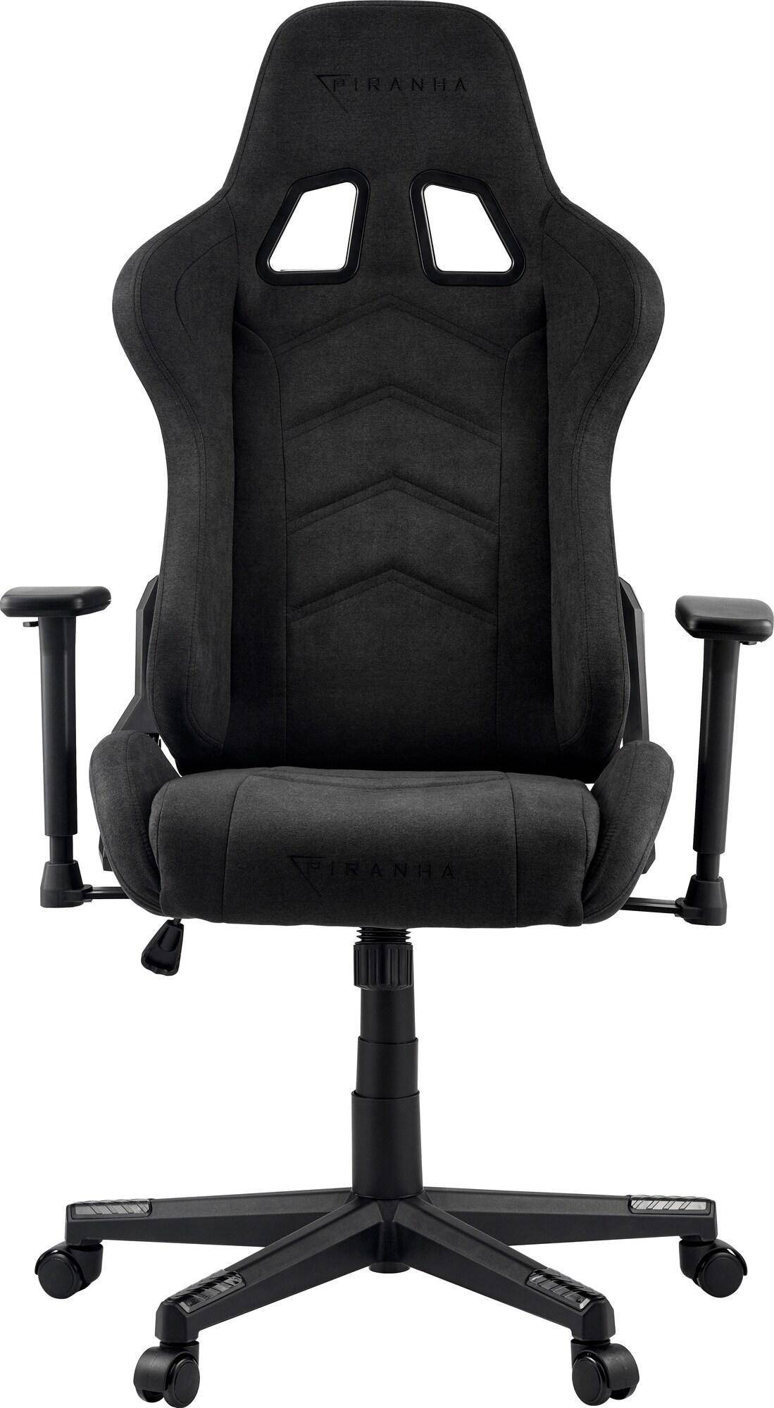  Bild på Piranha Attack V2 Gaming Chair - Cloth Edition - Dark Grey gamingstol