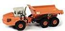Heavy Duty Dumper Truck Orange 1/87 HO Diecast Model Classic Metal Works Tc101 a for sale online 