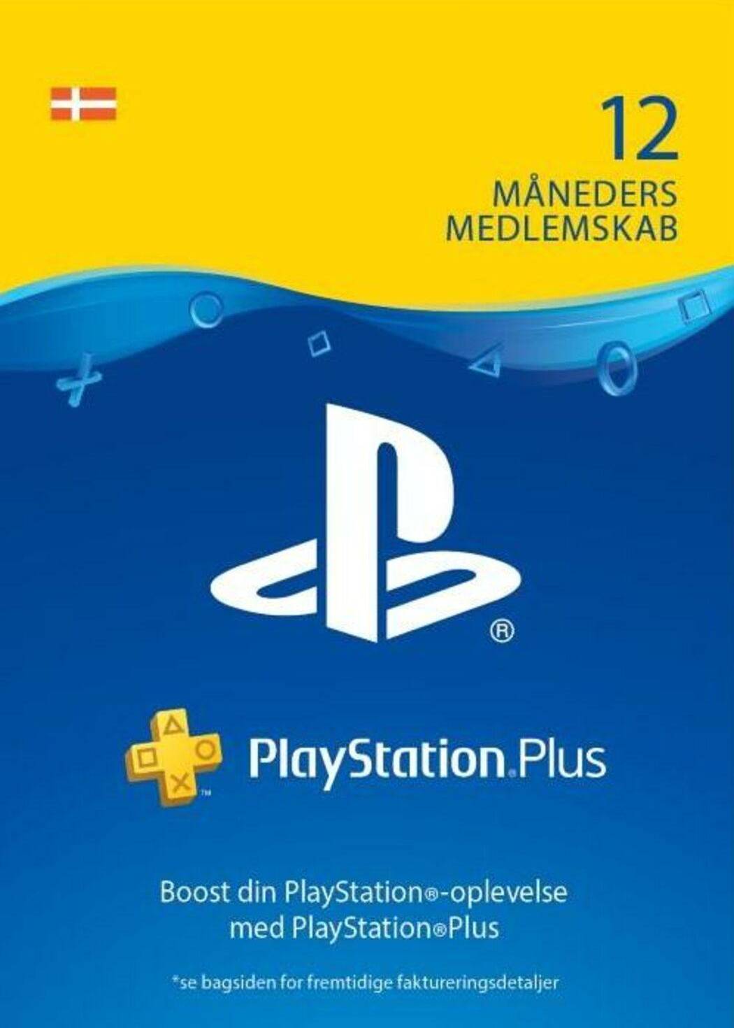  Bild på Sony PlayStation Plus - 365 days - DK game pass / saldokort