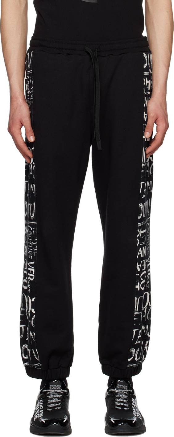 Versace Jeans Couture Men's Jog Pants Black • Pris